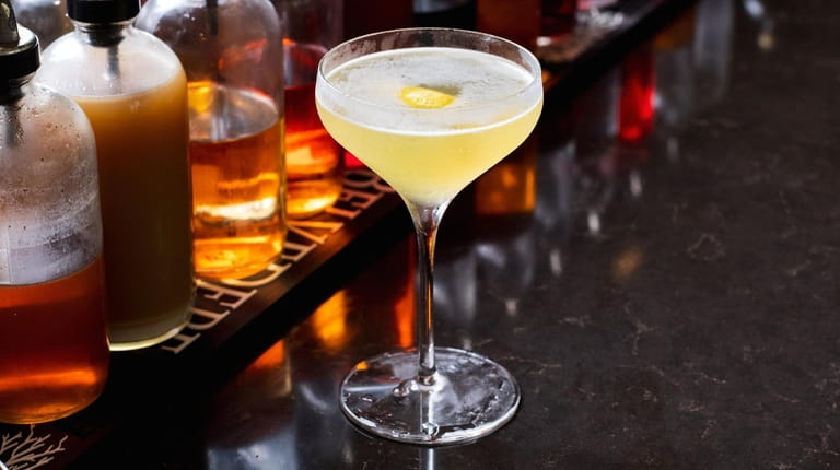 The Attenborough, made by Jonathan Gonzalez, features Fords Gin, yellow chartreuse,...