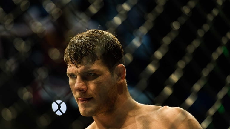 Michael Bisping waits to fight Vitor Belfort at UFC on...