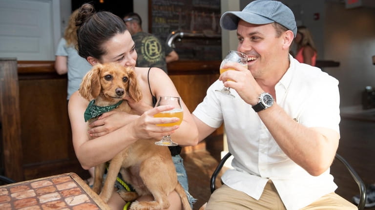 Have a brew and hang with your pup at Greenport...