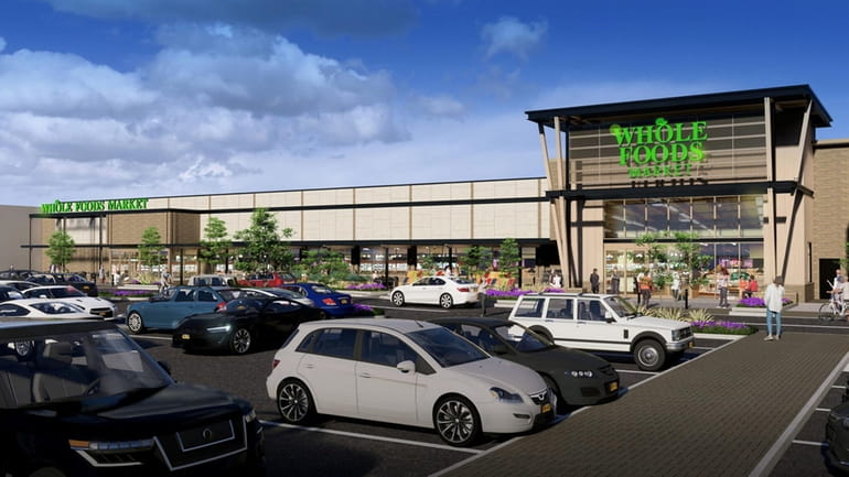 An artist's rendering of the Whole Foods Market coming to Sun...