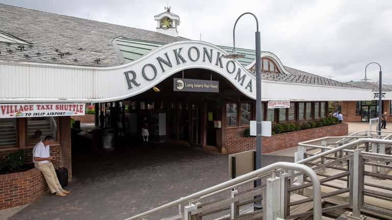 Ronkonkoma's Long Island Rail Road station.