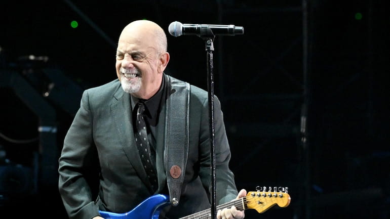 Billy Joel performs at ATLive 2022 at Mercedes-Benz Stadium on Nov. 11,...