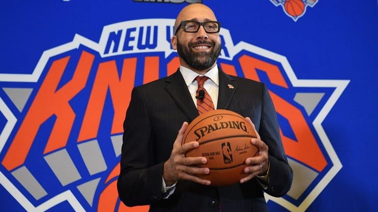 David Fizdale is introduced as the Knicks new head coach...