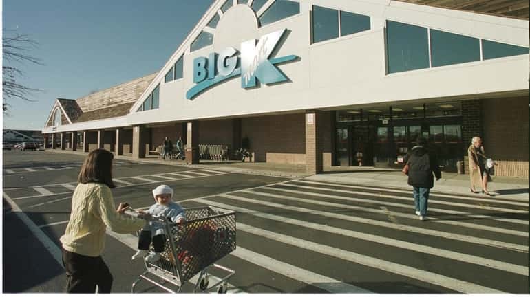 The Kmart store in Bridgehampton in 1999, the year it opened.