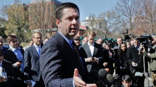House Intelligence Committee Chairman Rep. Devin Nunes (R-Calif.) speaks with...