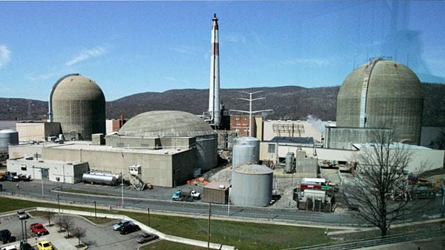 At the Indian Point nuclear power plant in Buchanan, some...