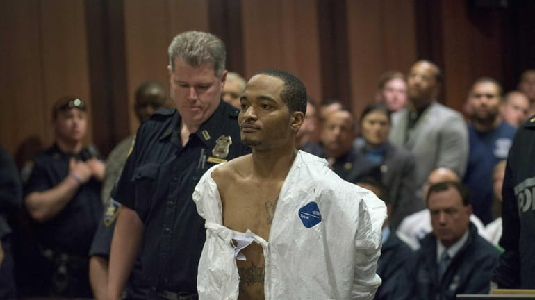 Demetrius Blackwell appears in court for his arraignment Sunday, May...