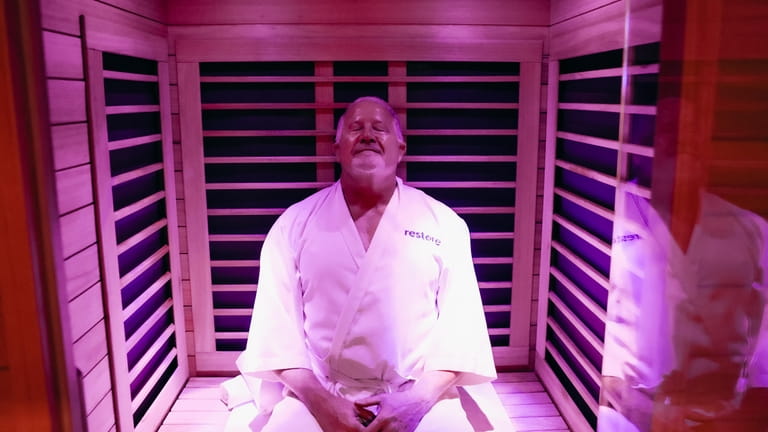 The infrared saunas found at Restore Hyper Wellness Woodbury are...