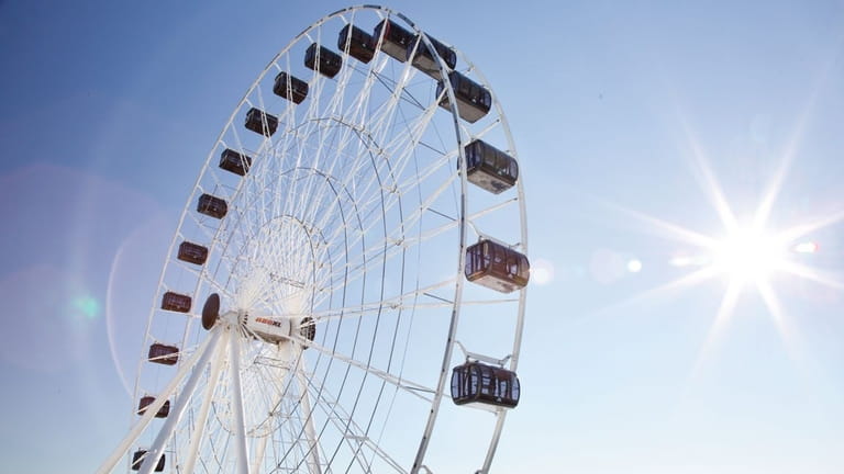 The American Dream's Dream Wheel, a 300-ft. Observation Wheel, with...