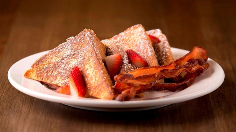 Stuffed French toast is a specialty of Famous Toastery, now...