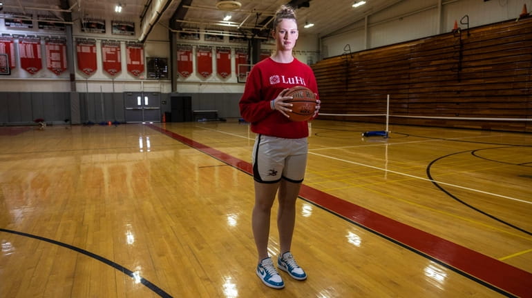 LI Lutheran's Kate Koval is 6-foot-5 basketball player from Ukraine and...