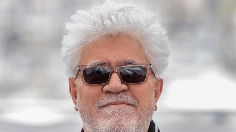 Director Pedro Almodovar poses for photographers at the photo call...