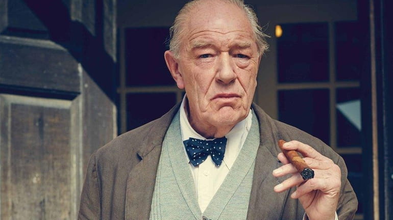 Michael Gambon as Winston Churchill in "Churchill's Secret," airing on...
