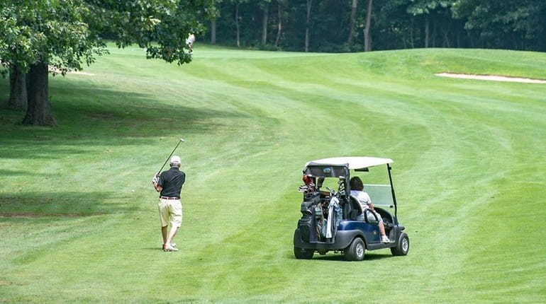 Dix Hills Park Golf Course is shown on July 27.