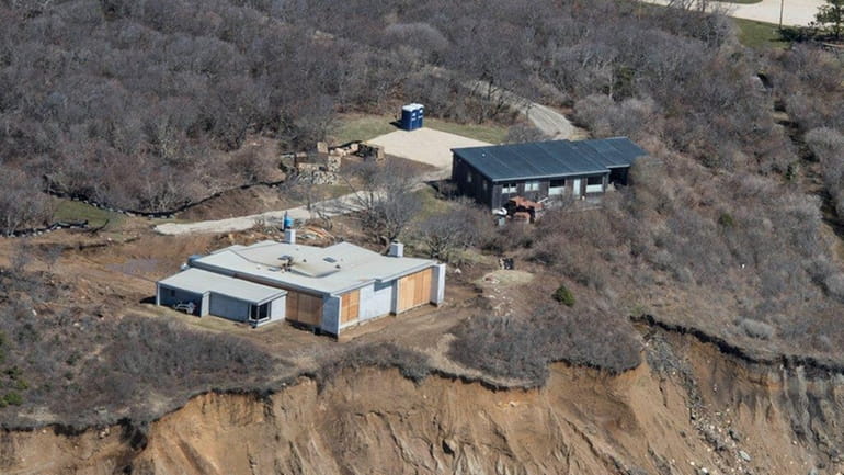 Paul Simon's house in Montauk is being moved 80 feet...