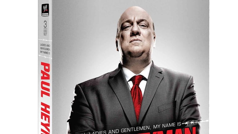 Cover art of WWE personality Paul Heyman's upcoming DVD.
