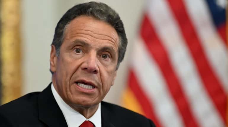 Gov. Andrew M. Cuomo on May 26 in Manhattan.