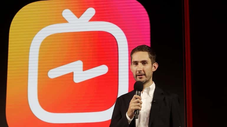 Instagram co-founders Kevin Systrom, above, and Mike Krieger said they...