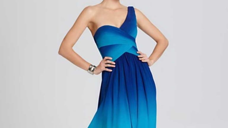 Blue is the color to wear this prom season, and...