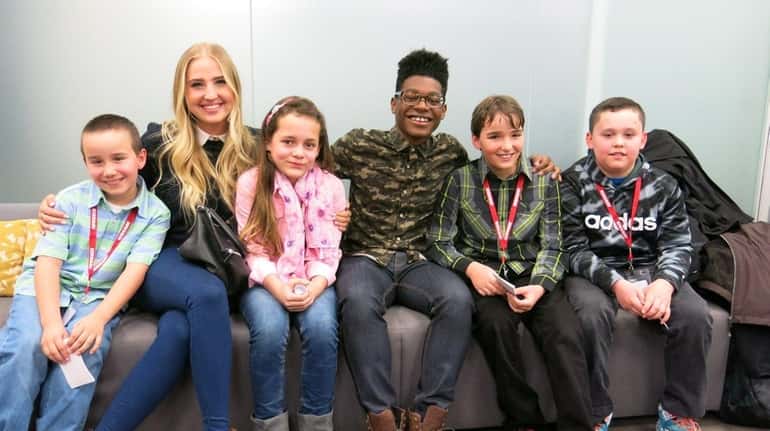 "K.C. Undercover" stars Veronica Dunne and Kamil McFadden with Kidsday...