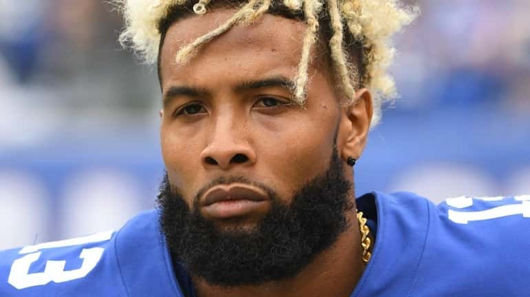 Star receiver Odell Beckham Jr.'s contract with the Giants runs...