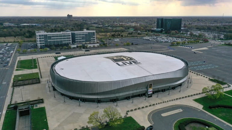 The Nassau Coliseum in Uniondale