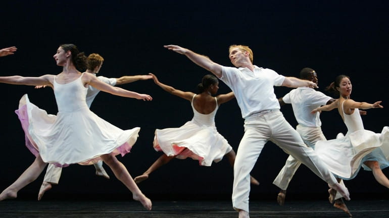 Dancers from the Limon Dance Company perform Lar Lubovitch's “Concerto...