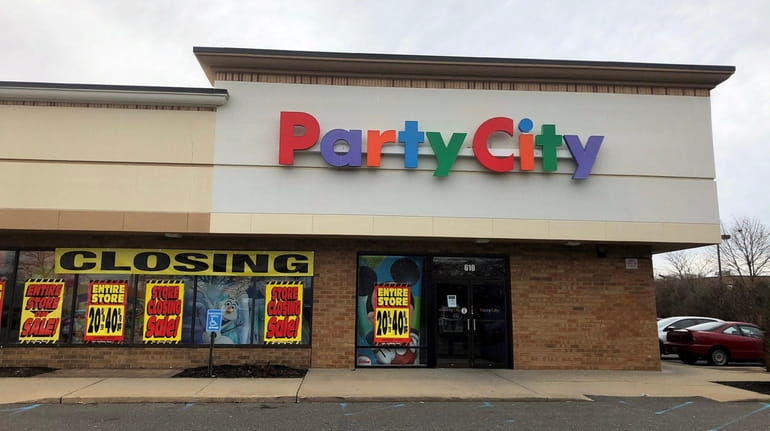 The Party City store on Broadhollow Road in Melville will...