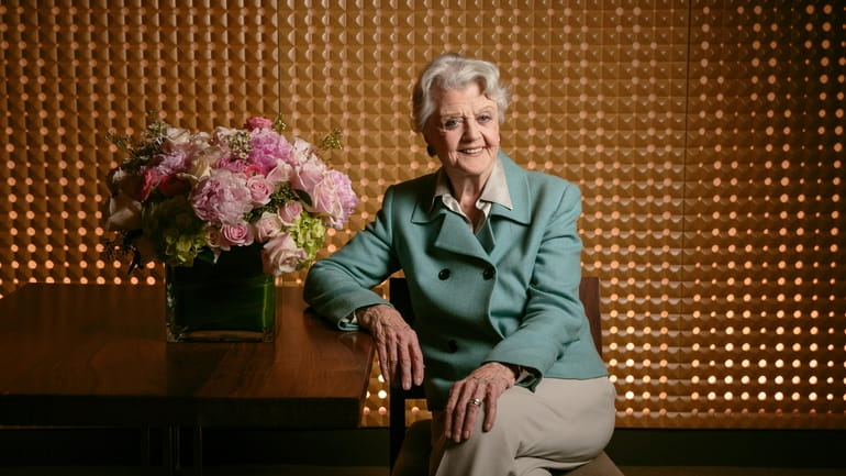 Angela Lansbury poses for a portrait during press day for...