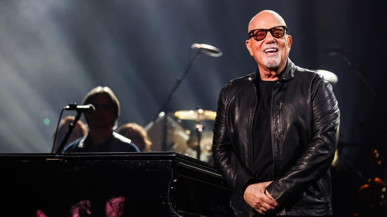 Billy Joel performs at the Grammy Awards on Feb. 4 in...