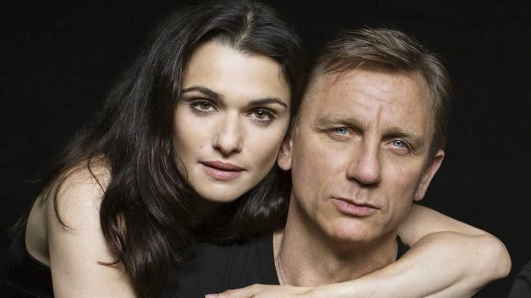 Real-life couple Rachel Weisz and Daniel Craig in a promotional...