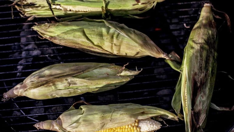 Grilled corn. (May 12, 2012)