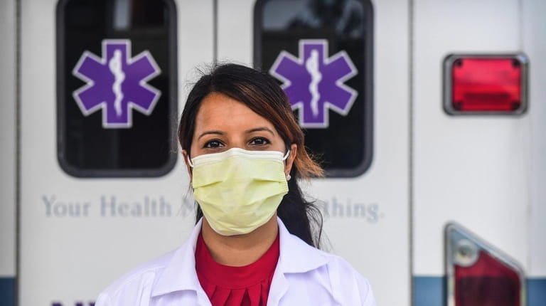 Vanita Mathias, assistant nursing manager at the emergency room of...