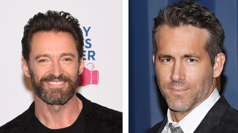 Hugh Jackman, left, thinks his pal Ryan Reynolds should cast him...