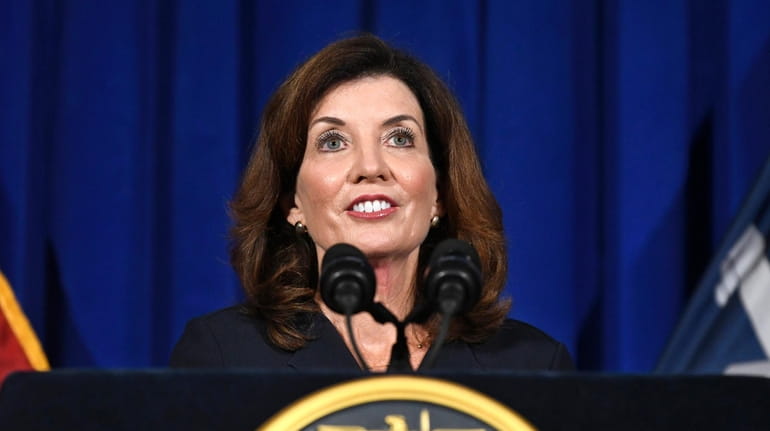 Gov. Kathy Hochul says more money is available in COVID...