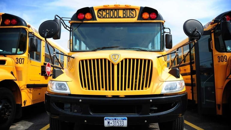 A file photo of school buses.