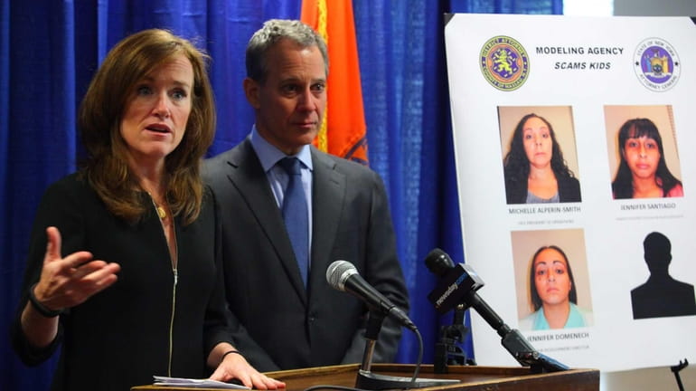 Nassau County District Attorney Kathleen Rice and New York State...