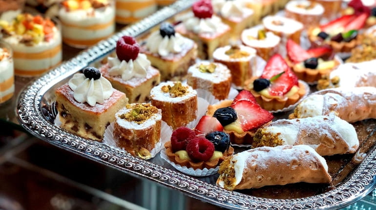 Italian-style pastries (as well as panini, pizza, salad and more)...