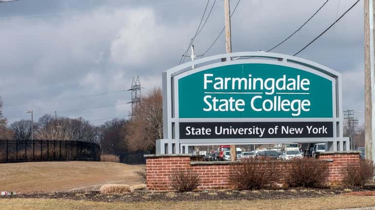 Farmingdale State College seen here on Feb. 18, 2019.