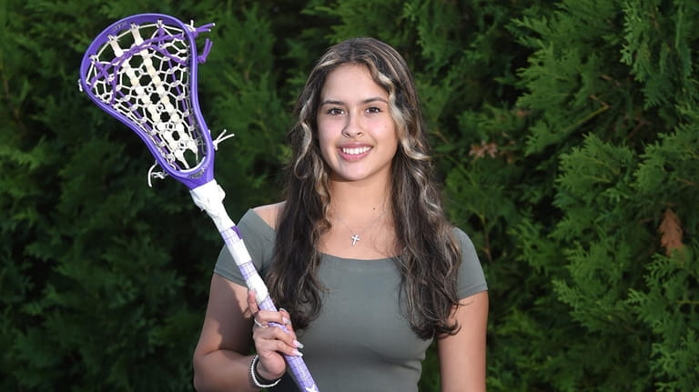 2022 Newsday Marcus Henry Award finalist Karina Rios, girls lacrosse...