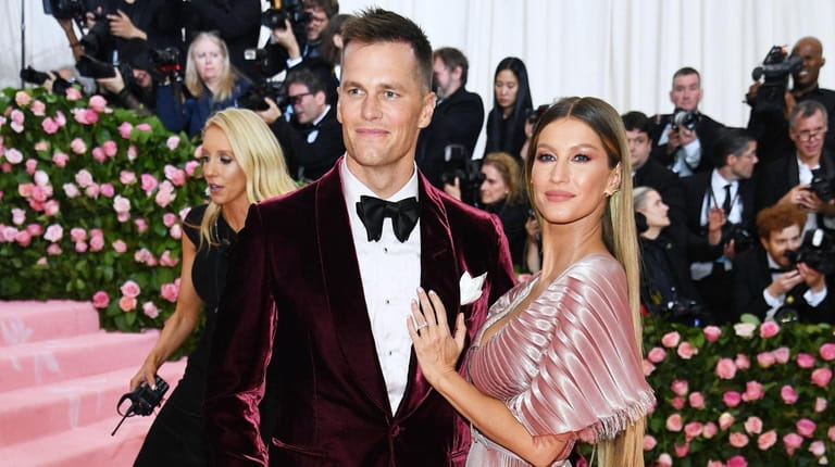Tom Brady and Gisele Bundchen attend the Met Gala Celebrating Camp:...