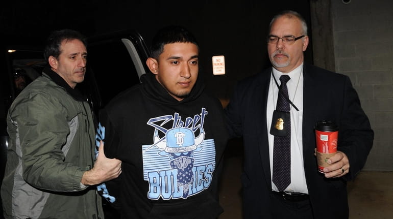 Jairo Saenz, charged in the killings of two Brentwood girls...