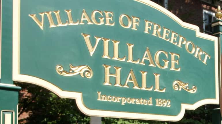 Freeport Village Hall on Aug. 11, 2010.
