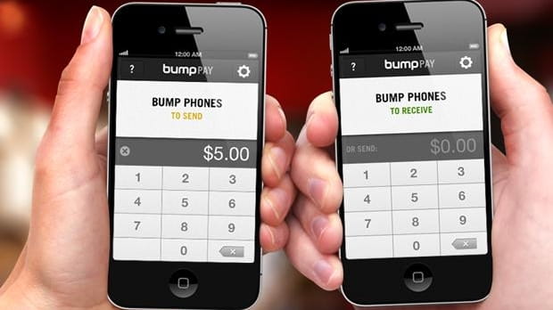 Bump Pay, is a new app for person-to-person mobile payments.