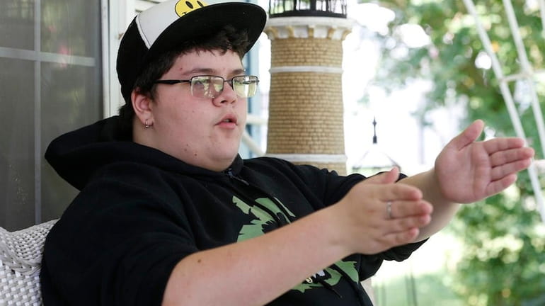 This Aug. 25, 2015 photo shows Gavin Grimm as he...
