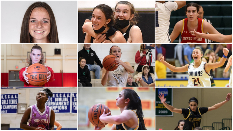 Top row, from left: Sara Kealey of MacArthur, Elizabeth and...