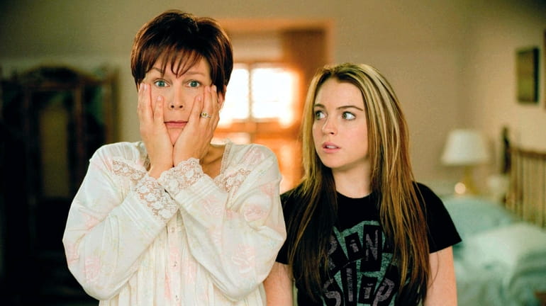 Jamie Lee Curtis and Lindsay Lohan starred in the 2003 "Freaky...