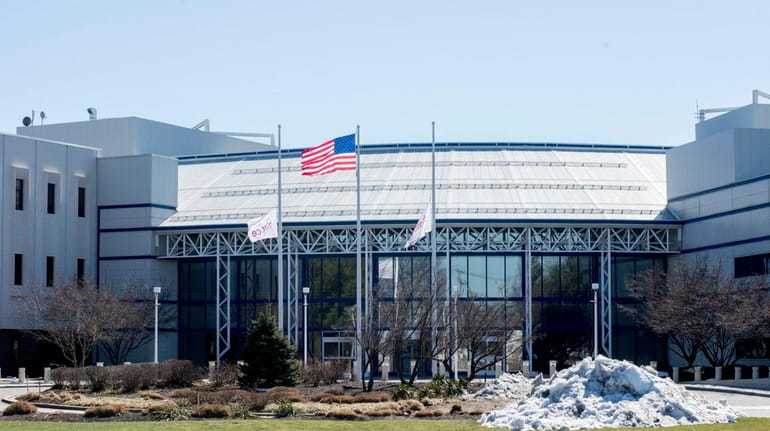 Altice USA's  Bethpage headquarters, seen here March 23, 2017.