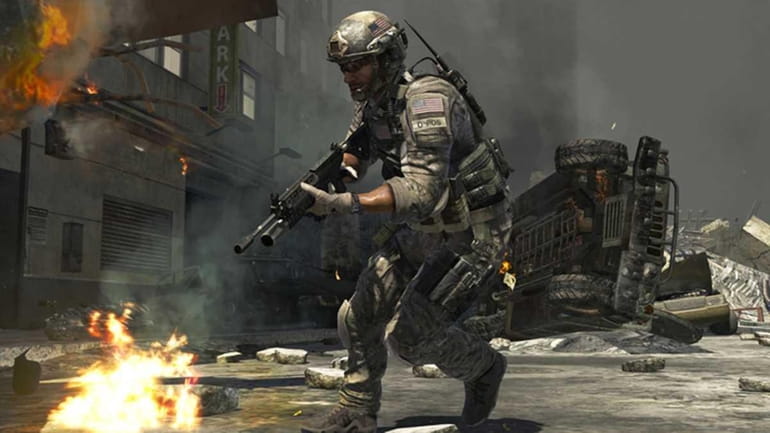 In this screen shot provided by Activision, "Call of Duty:...