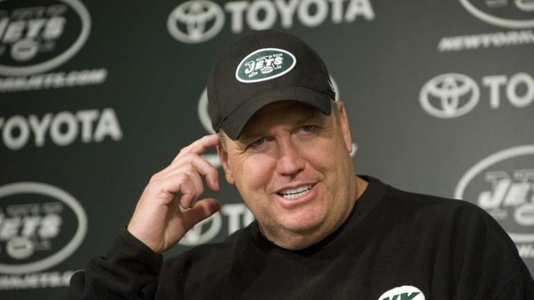 Jets head coach Rex Ryan was rarely at a loss...